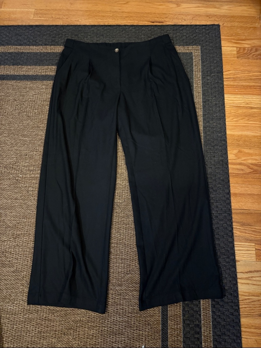 J. Jill Black Straight Leg Trouser